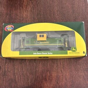 7721 Athearn John Deere Wide Vision Train Caboose New F1